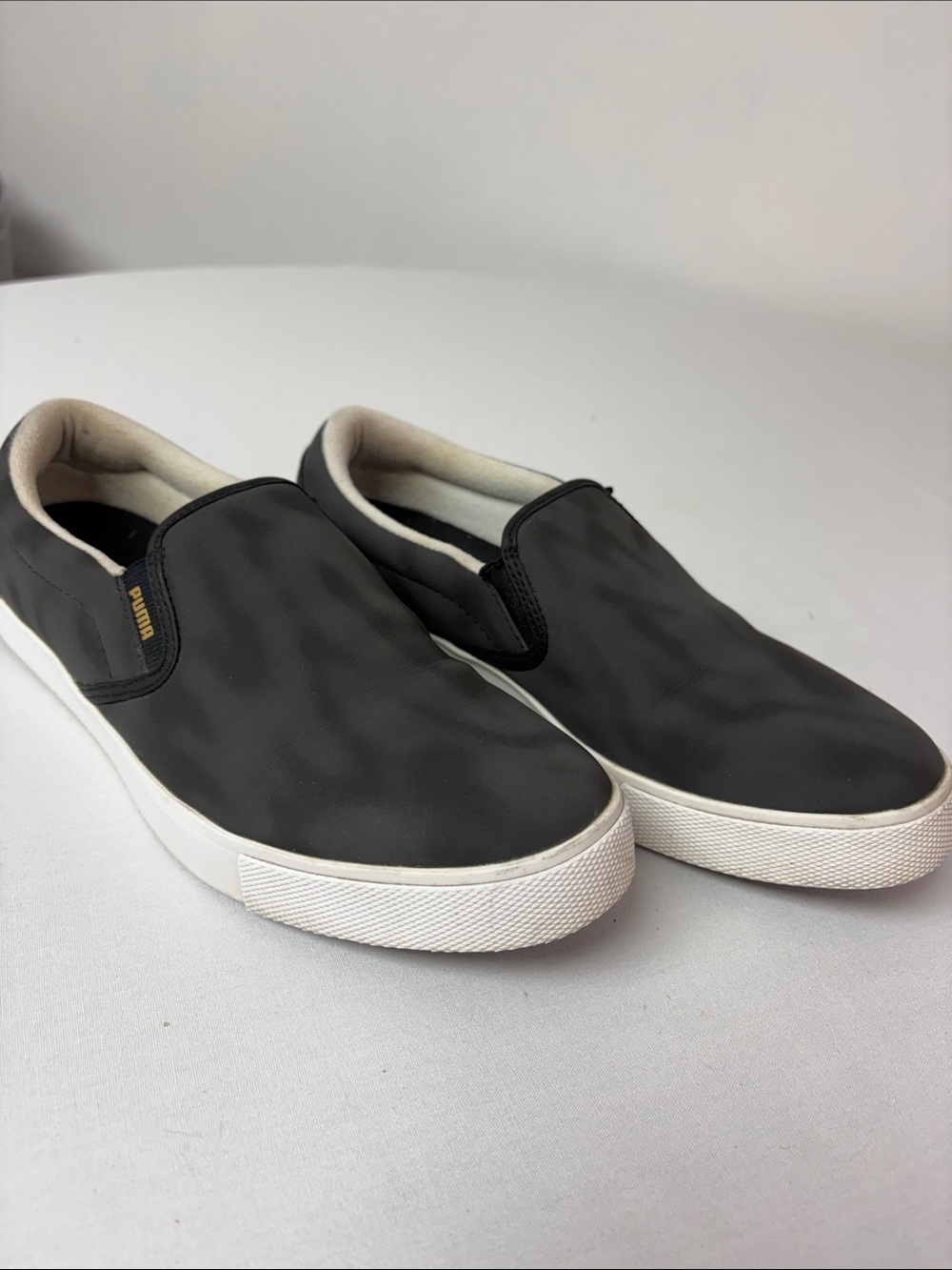 Puma Women’s Black Slip-On Spikeless Golf Shoes Size 8.5